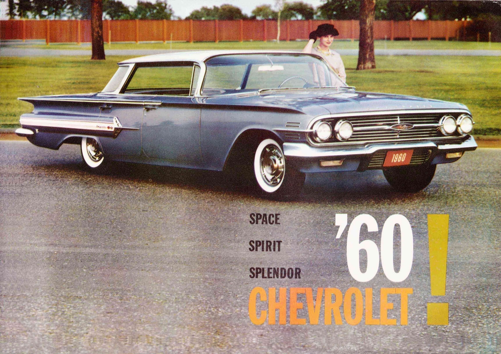 1960 Chevrolet Full-Line Prestige Brochure Page 3